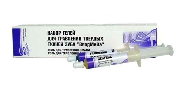 Гель протравочный 37% ортоф. кислоты (5 гр),ВладМиВа